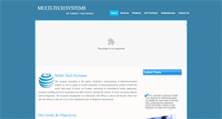 Desktop Screenshot of multitech.com.pk