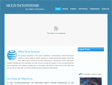 Tablet Screenshot of multitech.com.pk