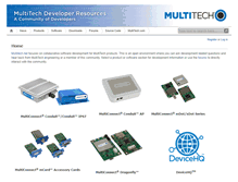 Tablet Screenshot of multitech.net